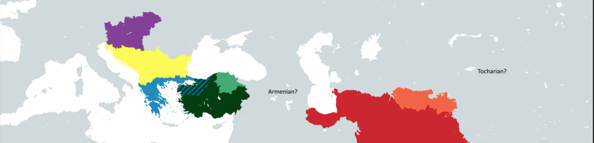 IE languages in the early second millennium BC.